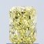 1.04 Ct. Fancy Vivid Yellow Radiant Lab Grown Diamond