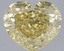 3.01 Ct. Fancy  Yellow Heart Lab Grown Diamond