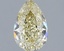 1.07 Ct. Fancy  Yellow Pear Lab Grown Diamond
