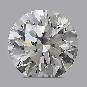 Round diamond — real photo