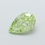 1.50 Ct. Fancy Intense Green Pear Lab Grown Diamond