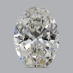 Oval diamond — real photo