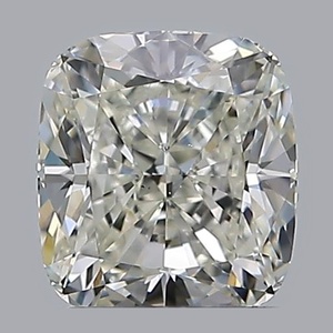 Cushion diamond — real photo