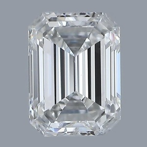 Emerald diamond — real photo