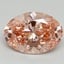 1.71 Ct. Fancy Vivid Pink Oval Lab Grown Diamond