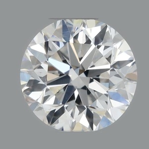 Round diamond — real photo