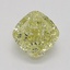 1.02 Ct. Fancy Yellow Cushion Diamond