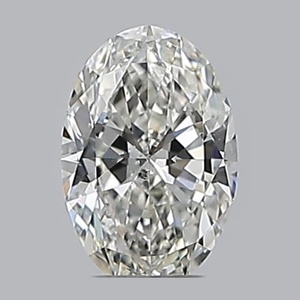 Oval diamond — real photo