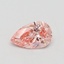 0.53 Ct. Fancy Intense Pink Pear Lab Grown Diamond