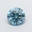 1.6 Ct. Fancy Vivid Blue Round Lab Grown Diamond