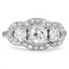 Retro Diamond Vintage Ring