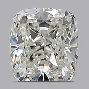 Cushion diamond — real photo
