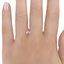 9x6mm Peach Pear Lab Grown Sapphire, smalladditional view 1