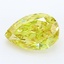 10.83 Ct. Fancy Intense Yellow Pear Lab Grown Diamond