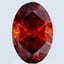 1.17 Ct. Fancy Deep Orange Oval Lab Grown Diamond
