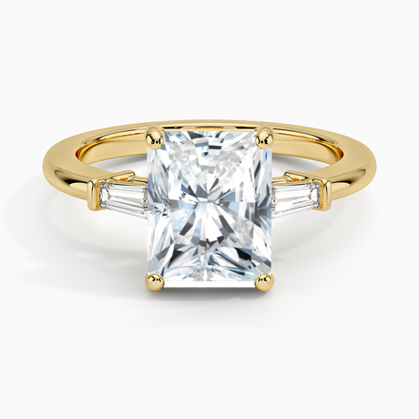 Tapered Baguette Engagement Ring