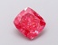 1.06 Ct. Fancy Vivid  Pink Cushion Lab Grown Diamond