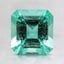 6.8x6.4mm Colombian Emerald