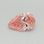 0.31 Ct. Fancy Vivid Pink Pear Lab Grown Diamond