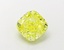 1.08 Ct. Fancy Vivid  Yellow Cushion Lab Grown Diamond