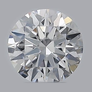 Round diamond — real photo