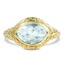 Edwardian Aquamarine Cocktail Ring