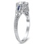 The Natalie Ring, smalltop view on a hand