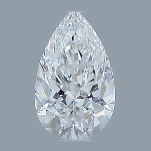 Pear diamond — real photo