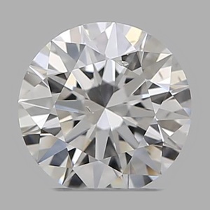 Round diamond — real photo