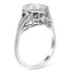 The Ranita Ring, smalltop view on a hand