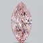 2.57 Ct. Fancy Vivid Pink Marquise Lab Grown Diamond