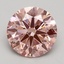 3.01 Ct. Fancy Intense Pink Round Lab Grown Diamond
