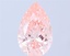 5.52 Ct. Fancy Vivid Pink Pear Lab Grown Diamond