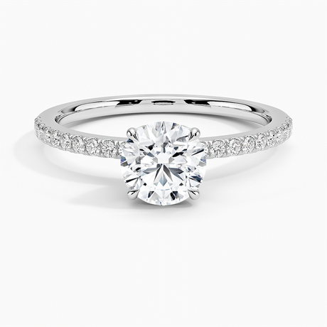Luxe Petal Diamond Ring