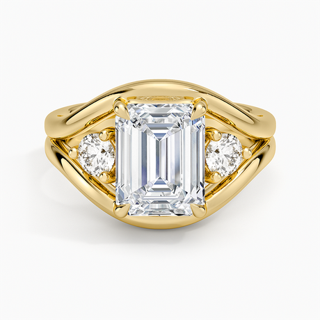 Frame Three Stone Diamond Ring (1/3 ct. tw.)