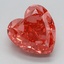 3.13 Ct. Fancy Vivid Pink Heart Lab Grown Diamond