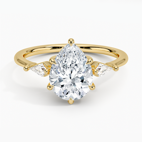 Kite Diamond Engagement Ring - Cometa