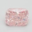 2.02 Ct. Fancy Intense Pink Cushion Lab Grown Diamond