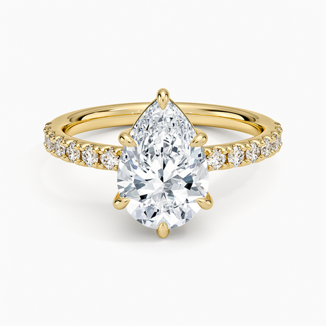 Dara Low-Profile Diamond Ring