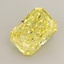 2.21 Ct. Fancy Vivid  Yellow Radiant Lab Grown Diamond