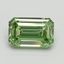 1.08 Ct. Fancy Vivid Green Emerald Lab Grown Diamond