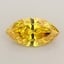 0.65 Ct. Fancy Vivid Yellow Marquise Lab Grown Diamond