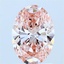 1.50 Ct. Fancy Vivid Pink Oval Lab Grown Diamond