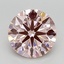 2.03 Ct. Fancy Intense  Pink Round Lab Grown Diamond