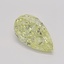 1.55 Ct. Fancy Yellow Pear Diamond