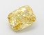 1.53 Ct. Fancy Intense Yellow Cushion Lab Grown Diamond