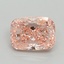 2.03 Ct. Fancy Vivid Pink Cushion Lab Grown Diamond