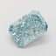 1.55 Ct. Fancy Vivid  Green Radiant Lab Grown Diamond