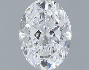 Oval diamond — real photo