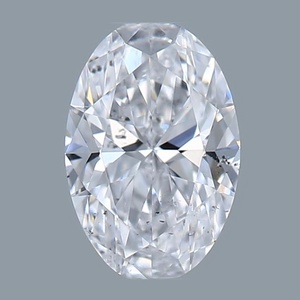 Oval diamond — real photo